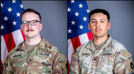عکس ۲ سرباز آمریکایی کشته‌شده در سوریه منتشر شد