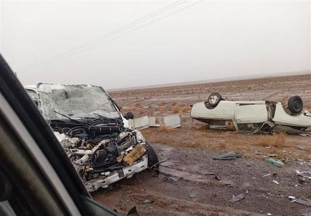 ۵ کشته در برخورد دو خودرو در تربت جام