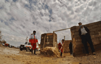 امداد رسانی به ۹ استان کشور در پی بارش برف و باران