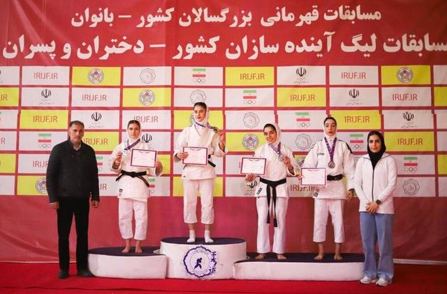 اولین مدال جودوی دختران خوزستان در انتخابی تیم‌ملی