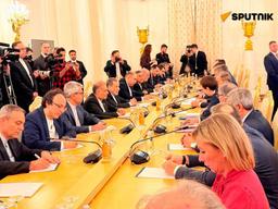 دیدار دوجانبه عراقچی و لاوروف