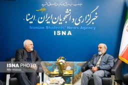 بازدید ظریف از ایسنا