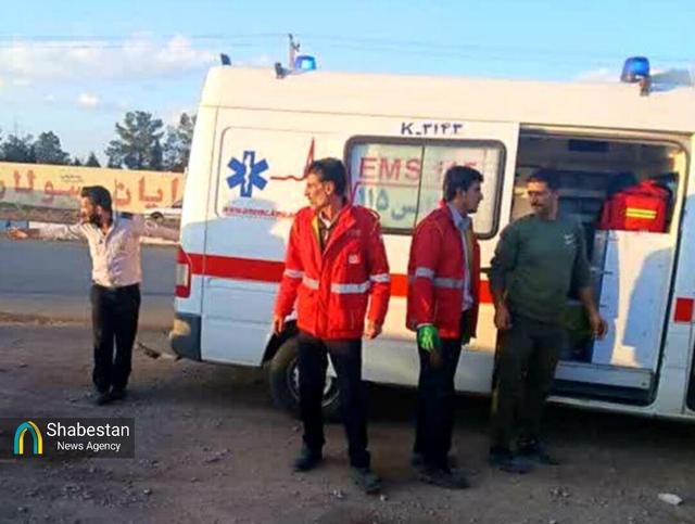 حادثه انحراف اتوبوس از جاده در محور رفسنجان-کرمان به خیر گذشت