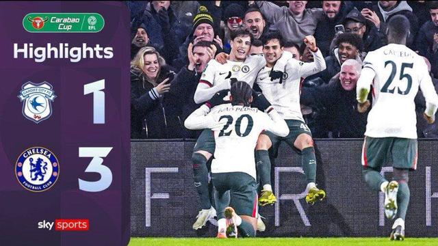 ویدیو| خلاصه بازی کاردیف ۱ - چلسی ۳/ پیروزی سخت آبی‌ها در دقایق پایانی
