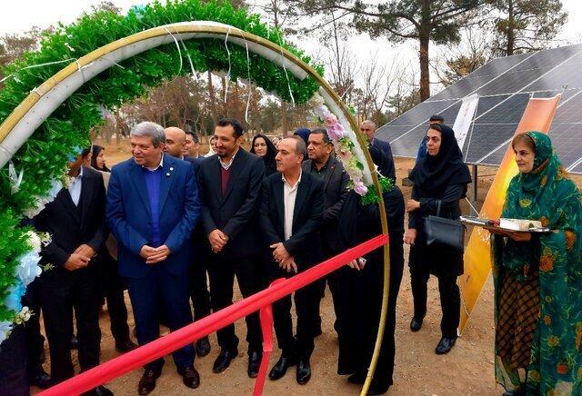 ۶۰۰ کیلووات نیروگاه خورشیدی ویژه معلولان در یزد افتتاح شد