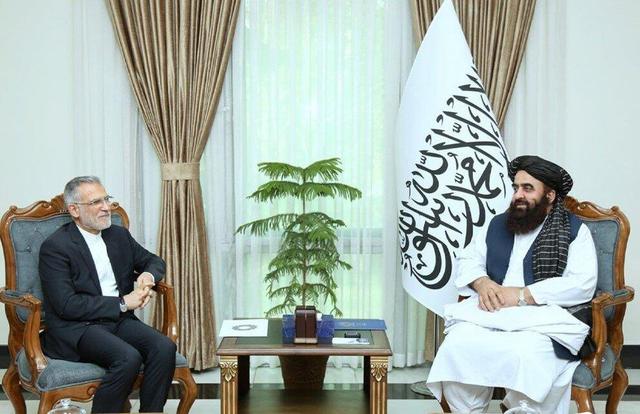 دیدار معاون وزارت امور خارجه ایران با وزیر خارجه افغانستان