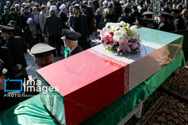 پیکر مطهر چهار شهید حادثه تروریستی در بم تشییع شد + فیلم