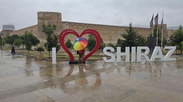 فیلم| طراوات باران پاییزی در شهر راز