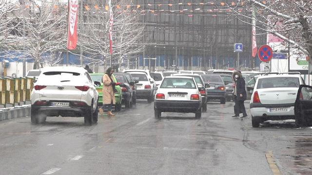 تهران یخ می‌زند