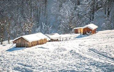 چتر سفید برف بر سر کوهستان‌های گیلان