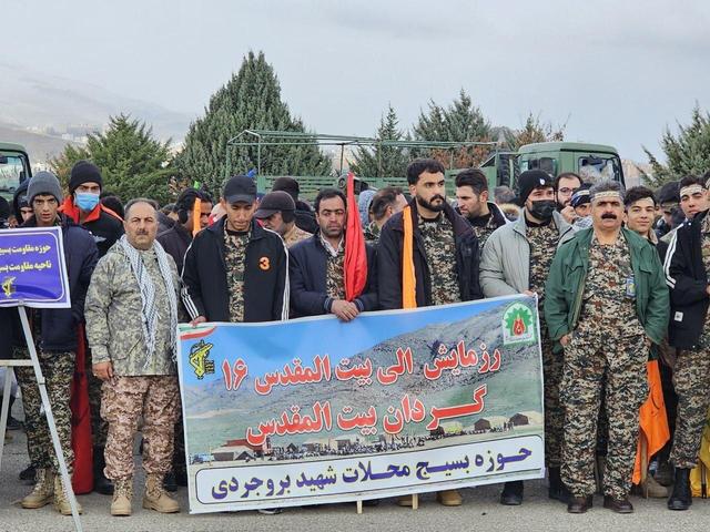 «الی بیتالمقدس ۱۶»؛ رزمایش اقتدار و وحدت در سنندج