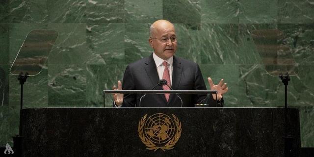 برهم صالح: برای بسیج منابع جهت رسیدگی به آسیب‌پذیرترین گروه‌های پناهندگان تلاش می‌کنم