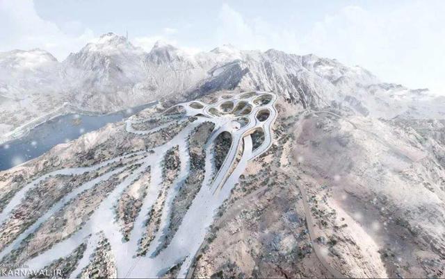 ببینید | ساخت پیست اسکی در عربستان!