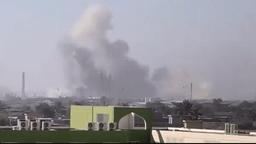 ببینید | انفجار شدیدی شهر حماه سوریه را لرزاند