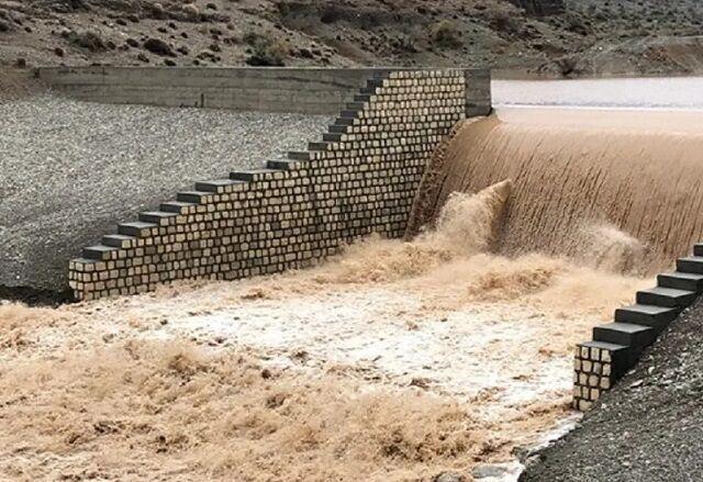 آبگیری ۱۵۰ میلیون مترمکعبی سازه‌های آبخیزداری هرمزگان در بارندگی‌های اخیر