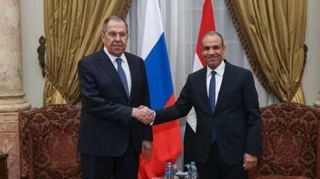 Lavrov meets African counterparts in Cairo (PHOTOS)