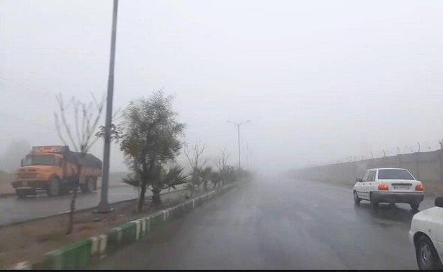 هشدار مه صبحگاهی در محورهای استان بوشهر