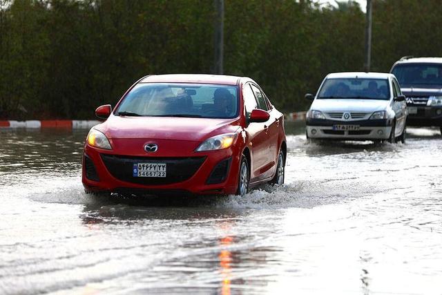 تداوم بارشهای شدید و مواجی سواحل بوشهر تا ظهر شنبه/ ثبت بارش ۱۸۷ میلیمتری در جم