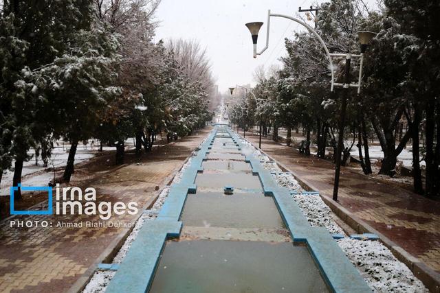 فیلم| شهرکرد در یک روز برفی