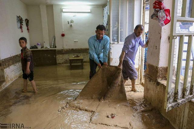 بارش سنگین، به ۶۰۰ منزل مسکونی لامرد خسارت وارد کرد