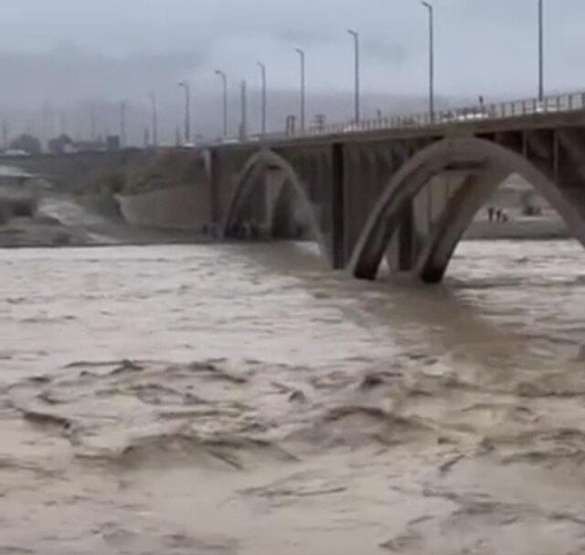 طغیان رودخانه آب نما رودان