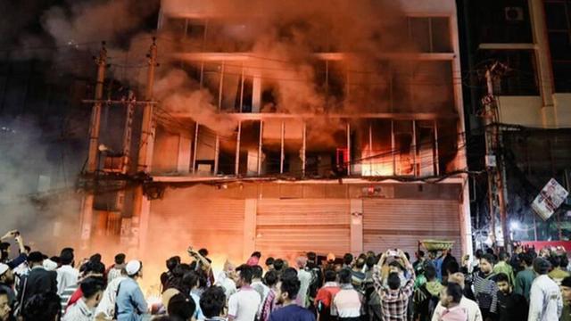 فیلم/ خشم و آشوب در پایتخت بنگلادش