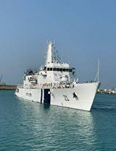 ناو فراساحلی هند وارد بندر چابهار شد