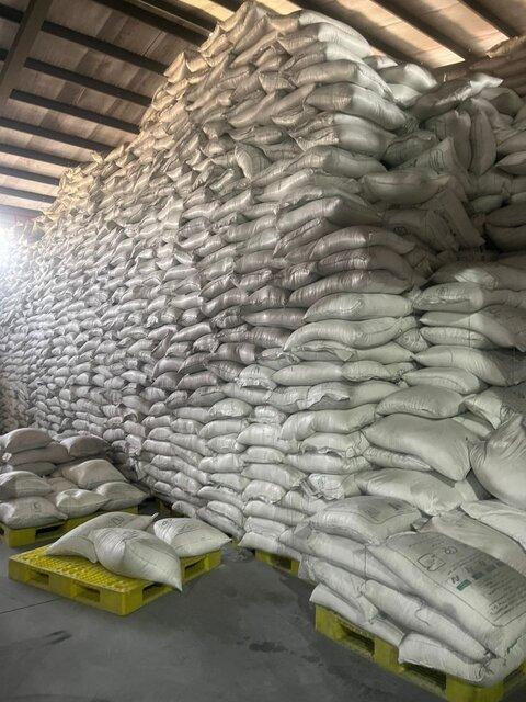 کشف 41 هزار تُن برنج و نهاده دامی قاچاق و احتکاری در تهران