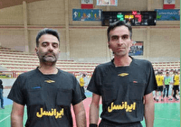 قضاوت نمایندگان چهارمحال و بختیاری در مسابقات لیگ برتر هندبال کشور