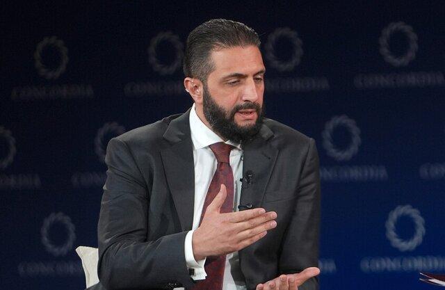 تشکر جولانی از آمریکا بابت رفع تحریم‌های دمشق