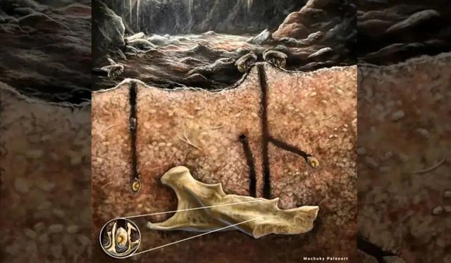 زنبورهایی که در دندان جانوران مرده لانه می‌ساختند | عکس