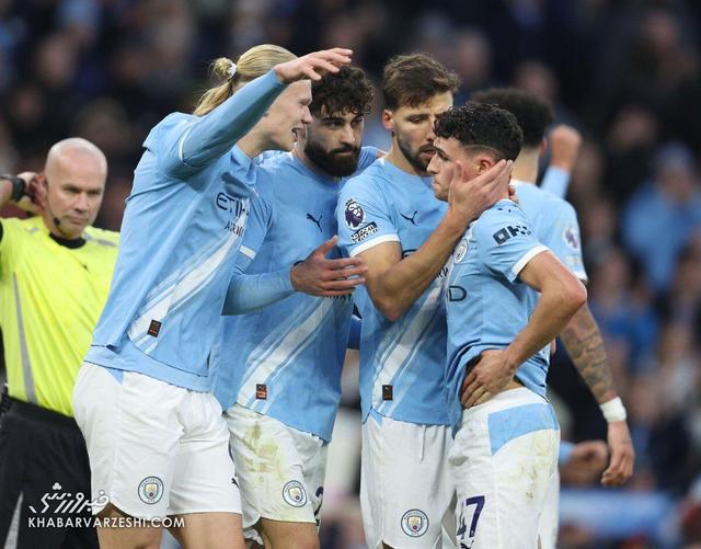 منچسترسیتی ۳ - وستهم ۰/ صدرنشینی چکشی سیتیزن‌ها به زور بچه‌غول