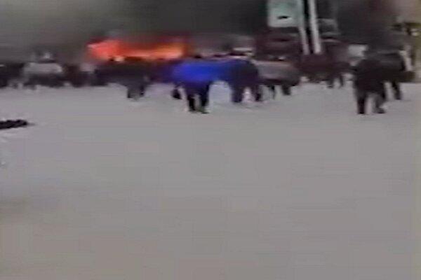 وقوع انفجار در حلب سوریه