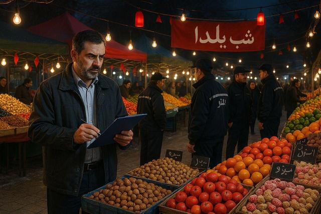چتر نظارت ۳۰ بازرس در بازار شب یلدای استان مرکزی