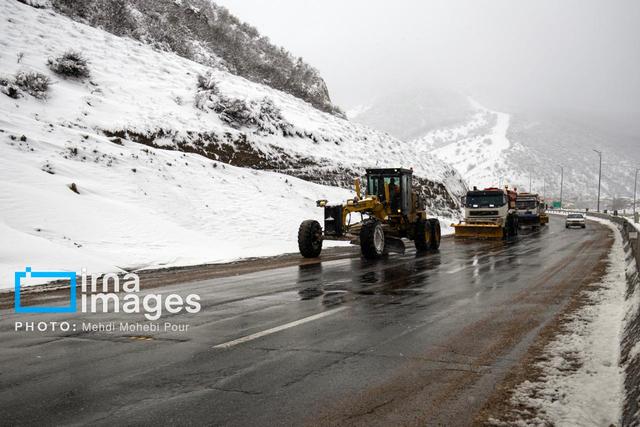 فیلم | بازگشایی کامل محورهای اصلی کهگیلویه و بویراحمد پس از بارش سنگین برف