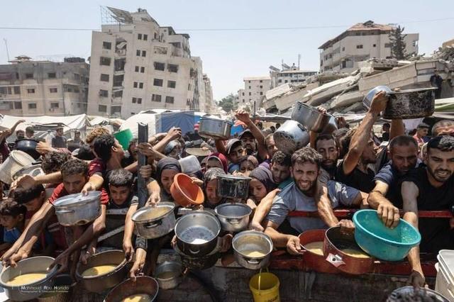 فیلم/ بحران ادامه دار گرسنگی مردم غزه