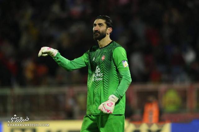 استوری علیرضا بیرانوند برای هواداران تراکتور +عکس