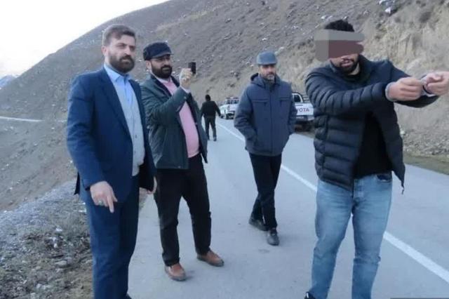 اعتراف هولناک در لاریجان؛ قتل پدر و صحنه‌سازی سقوط خودرو به دره