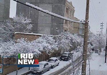 حریر برف در قامت خراسان شمالی