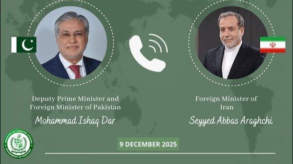 رایزنی عراقچی با همتای پاکستانی