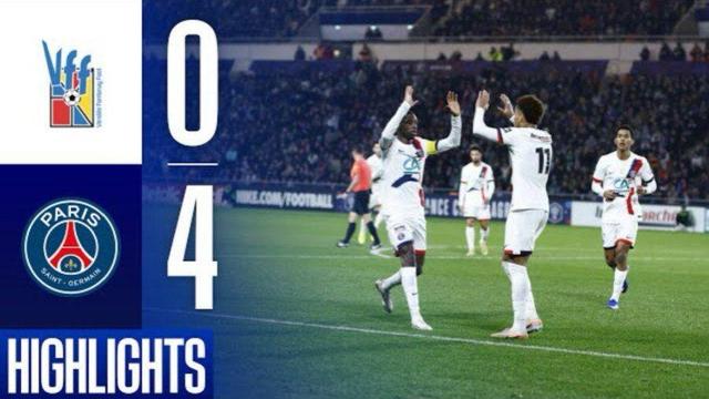 ویدیو| خلاصه بازی فونتنی ۰ - پاری سن ژرمن ۴/ پیروزی آسان مقابل تیم سطح پنجمی!
