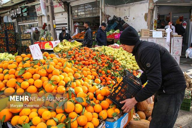 بازار خرید شب یلدا در بجنورد