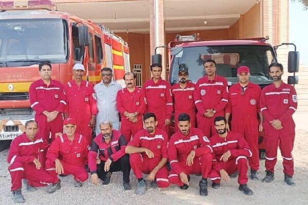 ثبت ۱۳۲ مأموریت آتشنشانی شهرداری جاسک در شش ماهه نخست سال جاری