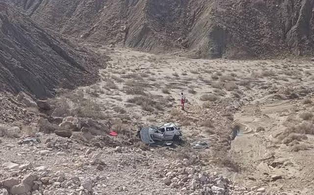 واژگونی خودرو در محور جاشک به دیّر یک مصدوم داشت