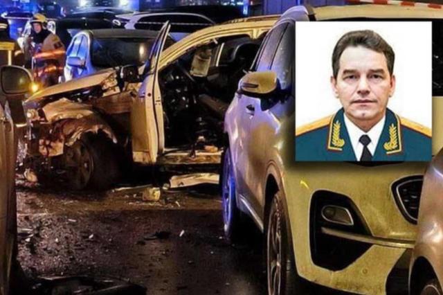 ترور ژنرال ارشد ارتش روسیه در قلب مسکو + فیلم ترور