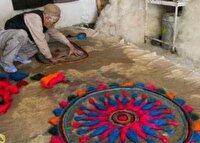 «ابرسِج» در مسیر ثبت «روستای ملی نمدبافی»