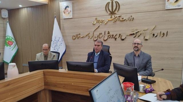 مدیرکل آموزش و پرورش: جشن باسوادی کردستان طی سه سال آینده محقق می‌شود