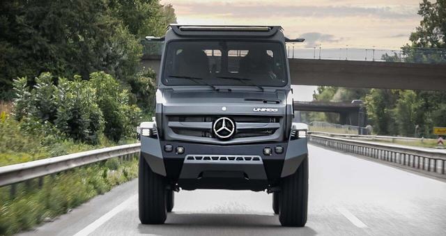 رونمایی مرسدس بنز از لوکس‌ترین «یونیماگ» تاریخ | بیراهه‌نوردی با کت و شلوار + تصاویر