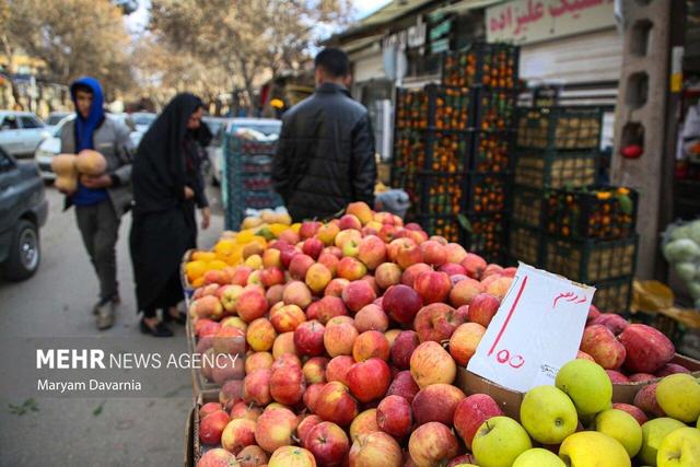 اسب افسارگسیخته گرانی در بازار یلدای خراسان شمالی تاخت
