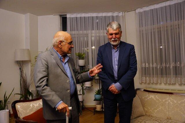 «وزیر ارشاد» به دیدار «هوشنگ مرادی کرمانی» رفت